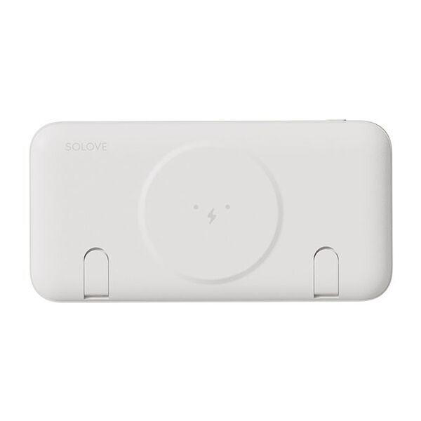 Внешний аккумулятор SOLOVE W10 Power Bank 10000mAh Magnetic MagSafe 20W White