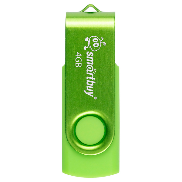 Флеш память USB 4Gb Smart Buy Twist Зеленый