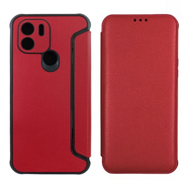 Чехол Xiaomi Redmi A1/A1 Plus книжка Lizard Slim Красный