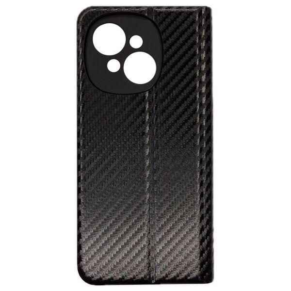 Чехол Tecno Spark Go 2025/Spark Go 1/Pop 9 книжка карбон Черный