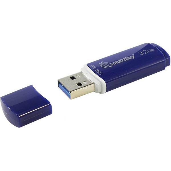 Флеш память USB 32Gb Smart Buy Crown Синий