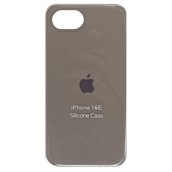 Чехол для iPhone 16E/SE 4 накладка Silicone Case Пудра
