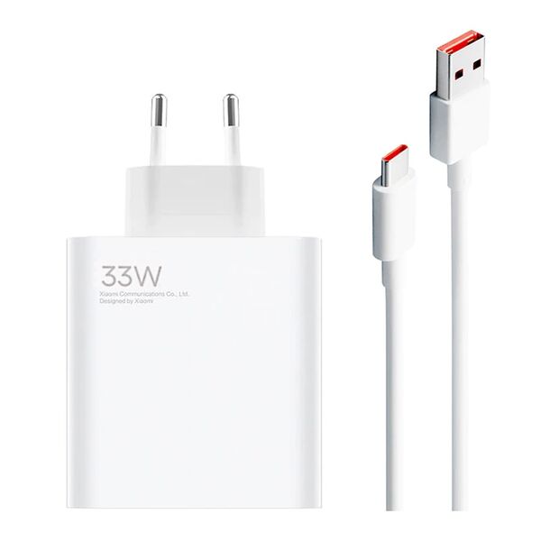 Зарядное устройство Xiaomi Mi 33W Charging Combo Type-A
