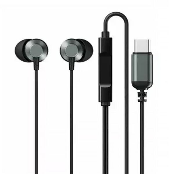 Наушники Remax RM-512a Type-C вакуумные Черный