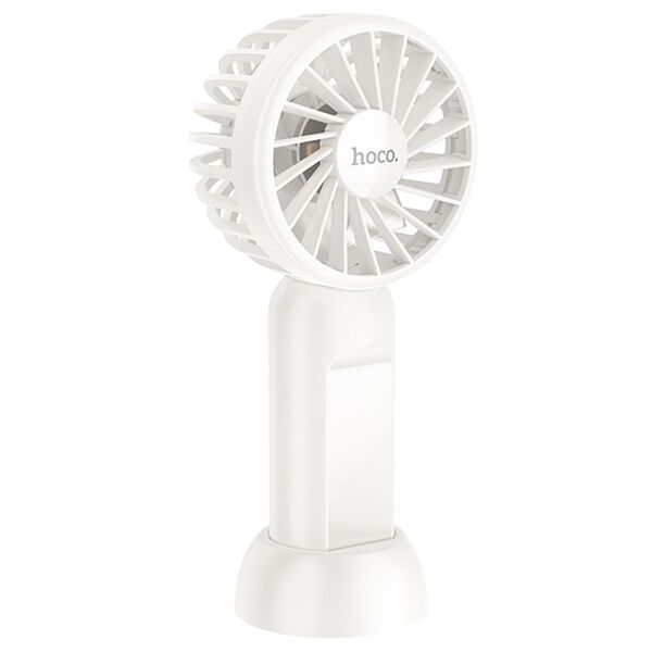 Вентилятор портативный Hoco HX60 ручной Белый