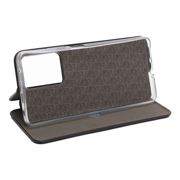 Чехол Xiaomi Redmi Note 12 4G книжка кожзам Черный