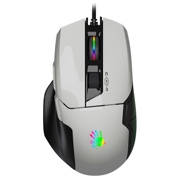 Мышь A4Tech Bloody W70 Max Panda проводная игровая Черный/Белый