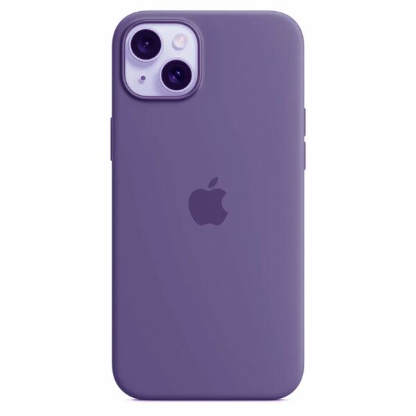 Чехол для iPhone 15 накладка Silicone Case Фиолетовый