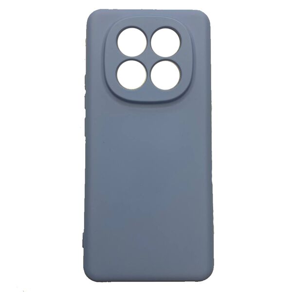 Чехол Xiaomi Redmi Note 14 Pro/Note 14 Pro Plus 5G/Poco X7 накладка Soft Touch Голубой