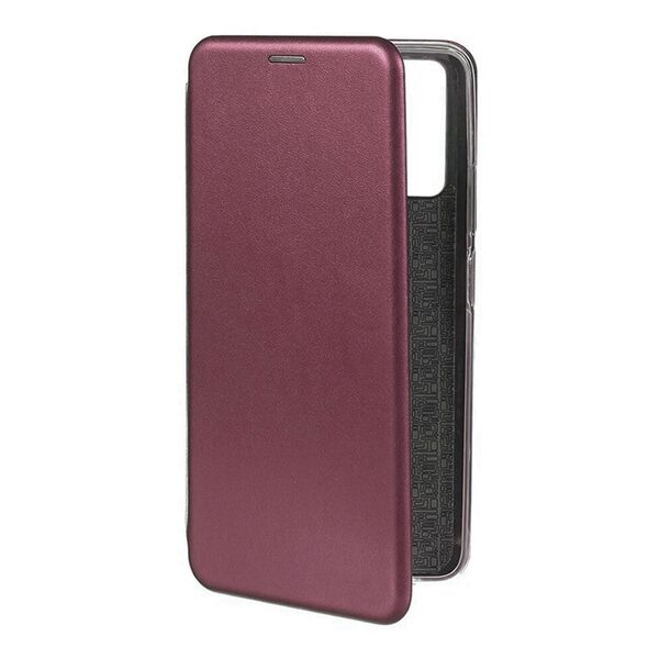 Чехол Xiaomi Redmi Note 12 5G/POCO X5 5G книжка кожзам Бордовый