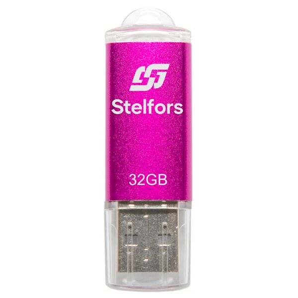 Флеш память USB 32Gb Stelfors Rocket Ярко-розовый
