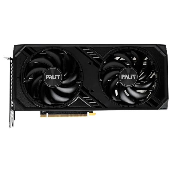 Видеокарта Palit PCI-E NVIDIA GeForce RTX 4070 DUAL 12Gb 192bit/GDDR6/HDMIx1/DPx3