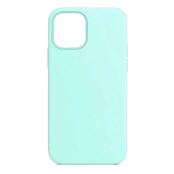 Чехол для iPhone 13 силиконовый Silicone Case Бирюзовый