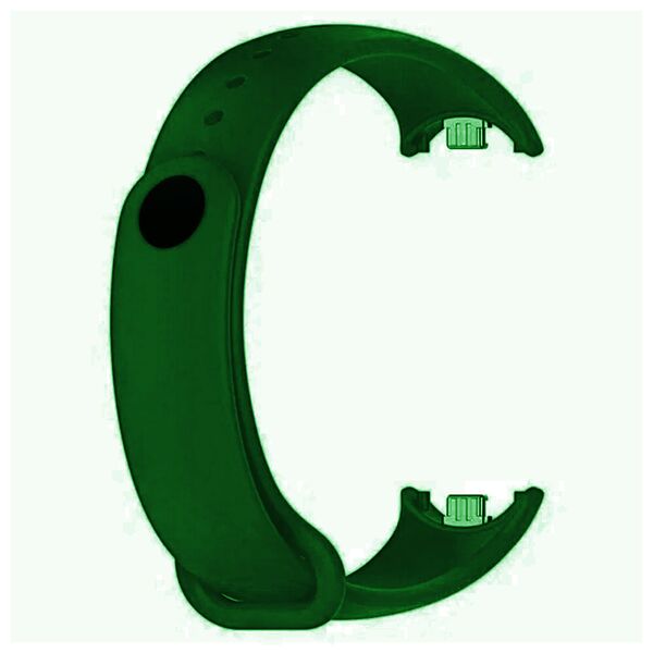 Ремешок для Xiaomi Mi Band 8/9 силикон Темно-зеленый