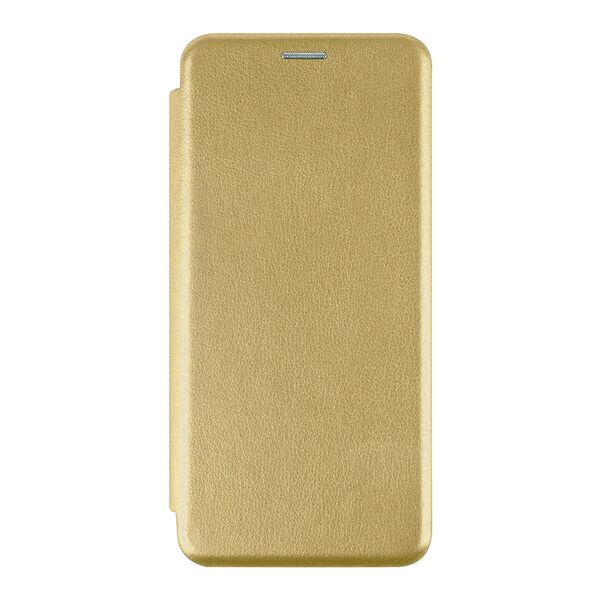 Чехол Samsung A34 книжка кожзам Золотой