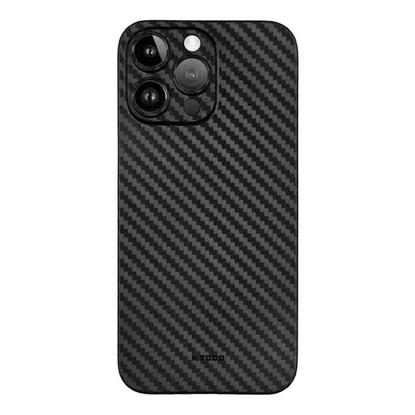 Чехол для iPhone 15 Pro Max накладка K-DOO AIR Carbon Серый
