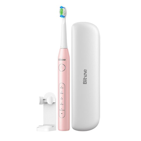 Зубная щетка Bitvae Daily Toothbrush D2 + Case + 8 Heads Pink (Уцененный)