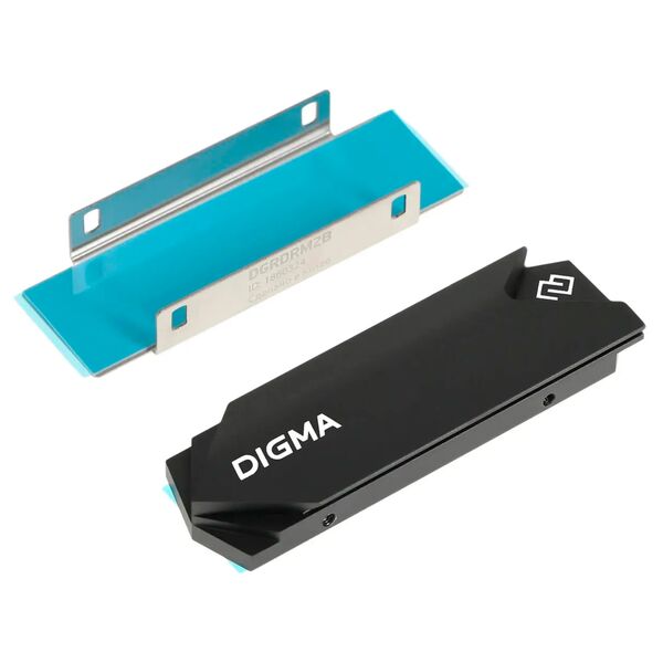 Радиатор для SSD Digma DGRDRM2B Black
