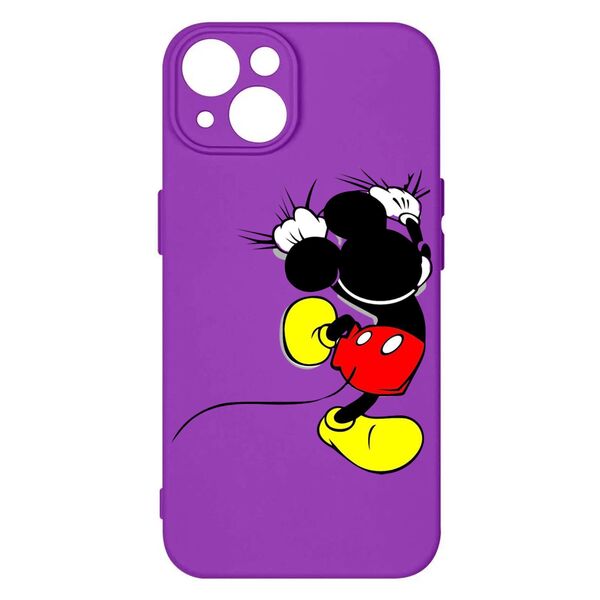 Чехол для iPhone 13 накладка силиконовый принт Микки