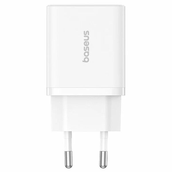 Зарядное устройство Baseus Cube Fast Charger USB-C+USB 30W Белый