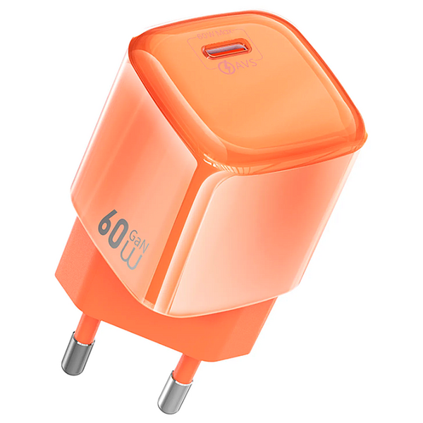 Зарядное устройство Wiwu 60W USB-C Оранжевый