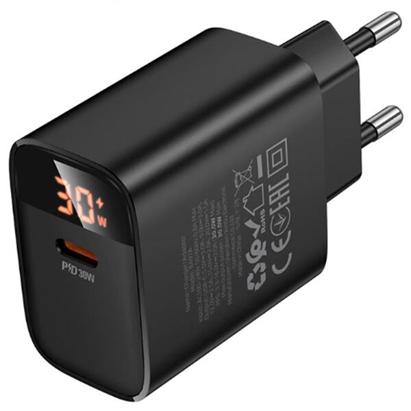 Зарядное устройство Borofone BA97A 30W USB-C Черный
