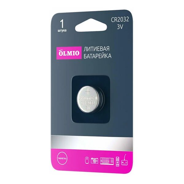 Батарейка литиевая 2032 Olmio 3V