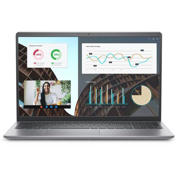 Ноутбук Dell Vostro 3530-54850 15.6" FHD Core i5-1334U/8Gb/512Gb SSD/Intel UHD Graphics/Linux Black