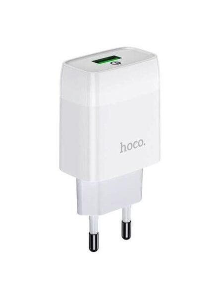Зарядное устройство Hoco C72Q 1USB 3A QC3.0 Белый