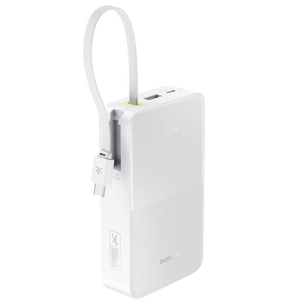 Внешний аккумулятор Baseus 20000 mAh E0027700 22.5W + кабель Type-C Белый