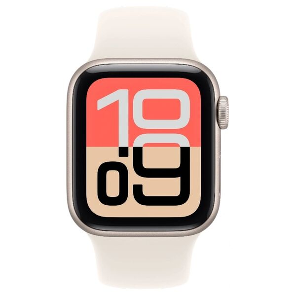 Смарт-часы Apple Watch SE Gen 3 GPS 44mm Starlight Aluminium Case Wint Midnight Sport Band M/L