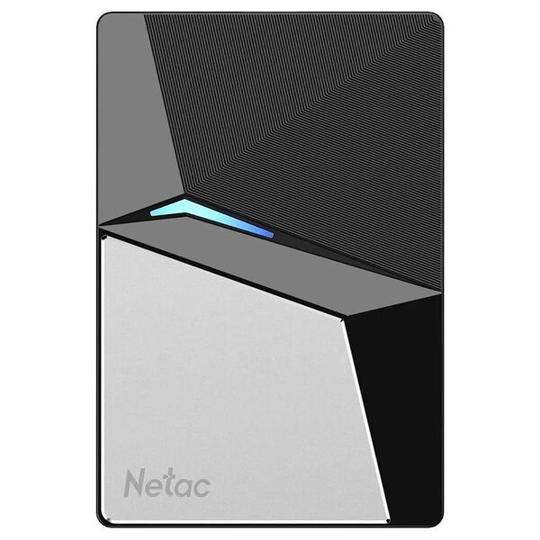 Внешний SSD диск Netac 960GB Z7S USB/Type-C SSD Черный/Серебро