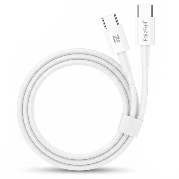 Кабель Type-C/Type-C FaizFull FR120 60W 2м Белый