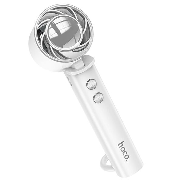 Вентилятор портативный Hoco HX61 ручной Белый