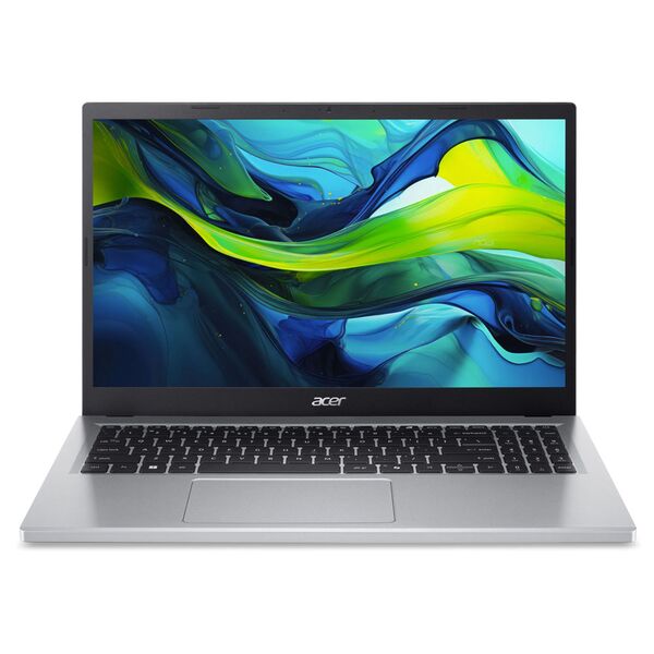 Ноутбук Acer Aspire Go 15 AG15-31P-35MV 15.6" IPS FHD Core i3 N305/8Gb/256Gb SSD/no OS Silver