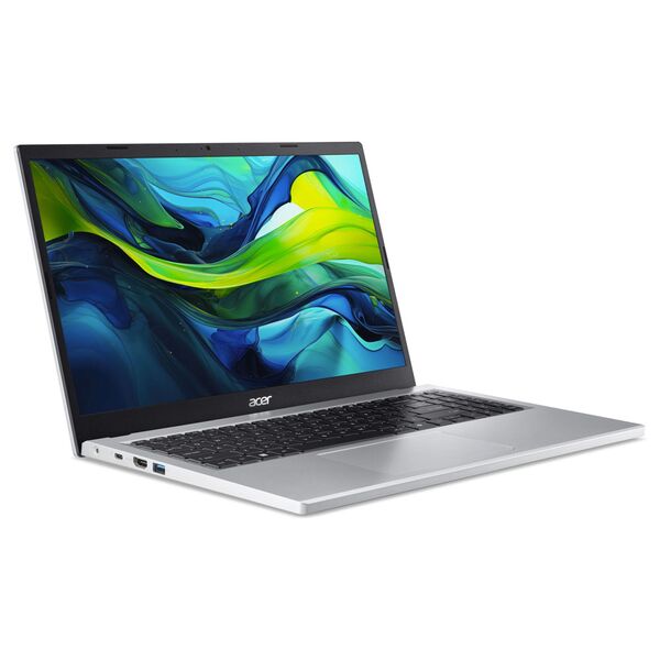 Ноутбук Acer Aspire Go 15 AG15-31P-35MV 15.6" IPS FHD Core i3 N305/8Gb/256Gb SSD/no OS Silver