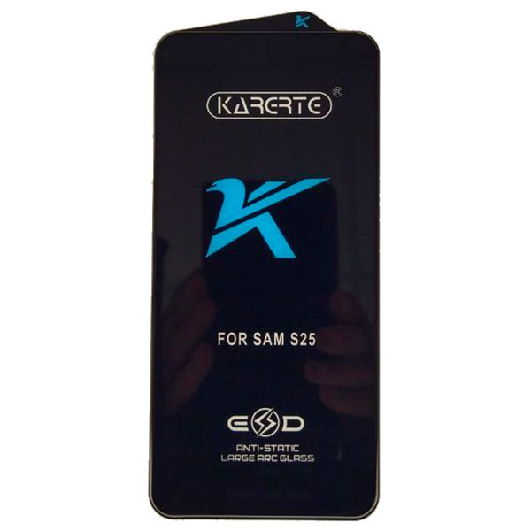 Защитное стекло Samsung S25/S24 Karerte Черный