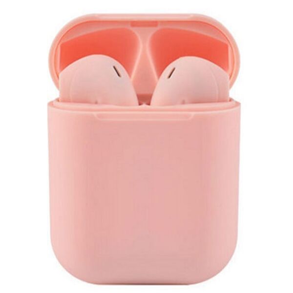 Наушники Bluetooth i19 Macaron Пудра (Уцененные)