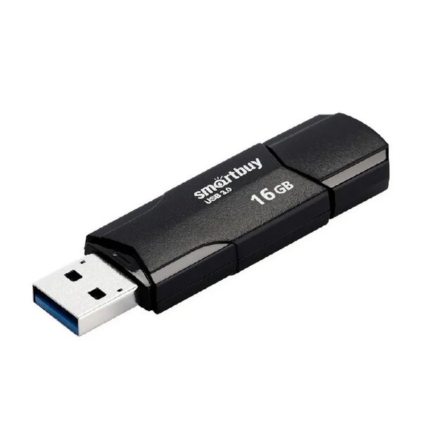 Флеш память USB 16Gb Smart Buy Clue Черный