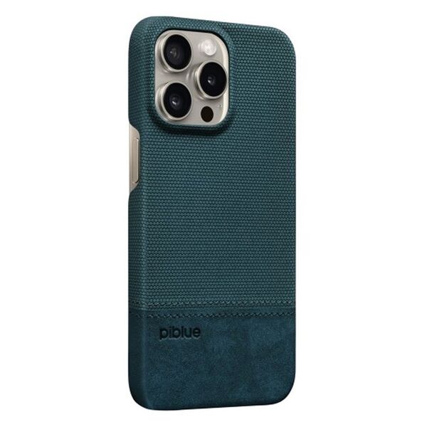 Чехол для iPhone 15 Pro накладка Piblue Flagship Темно-синий