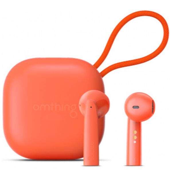 Наушники Bluetooth Omthing AirFree Pods True Wireless Haedphones Orange