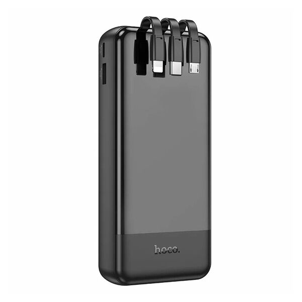 Внешний аккумулятор Hoco 20000 mAh J114A + кабели Черный
