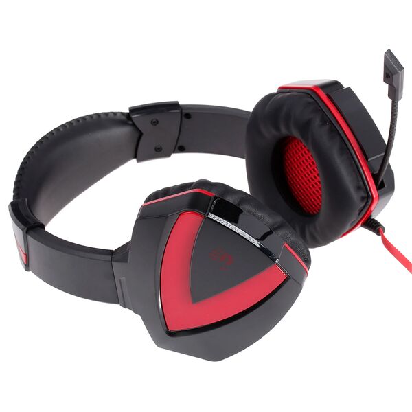 Наушники A4Tech Bloody G500 полноразмерные с микрофоном Черный/Красный