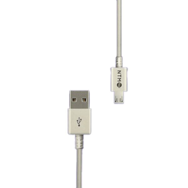 Кабель Micro USB NTM FM1-117 (длинный штекер) 1м Белый