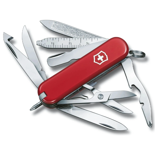 Нож перочинный Victorinox MiniChamp (0.6385) 58мм 18функц. Красный