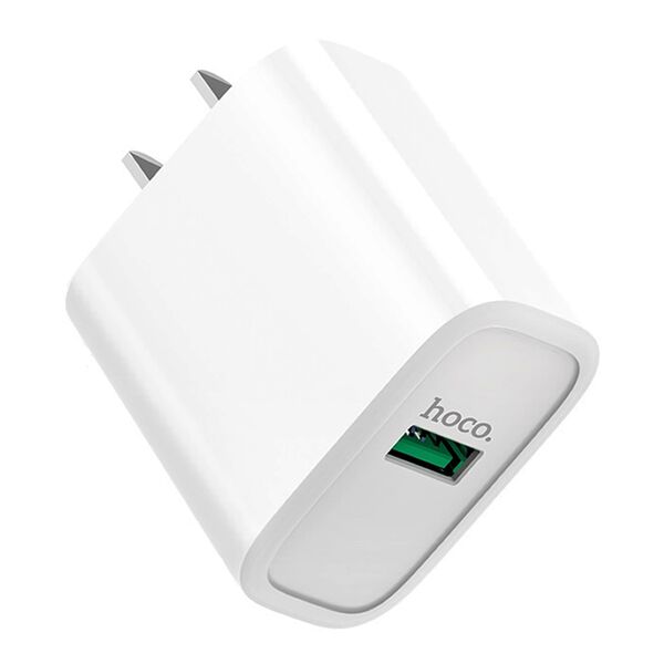 Зарядное устройство Hoco C69 USB 3A + кабель Type-C Белый