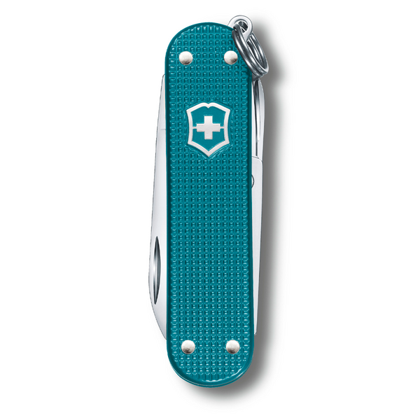 Нож перочинный Victorinox Classic SD Alox Wild Jungle (0.6221.242G) 58мм 7функц. Зеленый