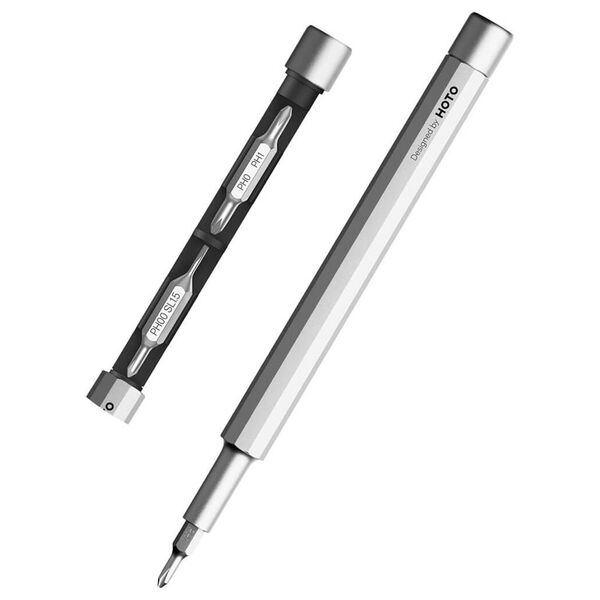 Отвертка HOTO Pocket Precision Screwdriver QWLSD013 SE Silver