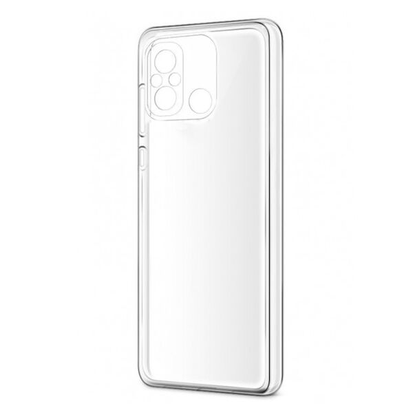Чехол Xiaomi Redmi 12C/POCO C55 накладка силиконовый Прозрачный