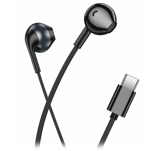 Наушники Hoco M115 Type-C вкладыши Черный